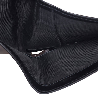 GG Marmont Black Leather Bi Fold Wallet