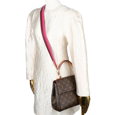 Monogram Cluny BB Bordeaux Fuchsia