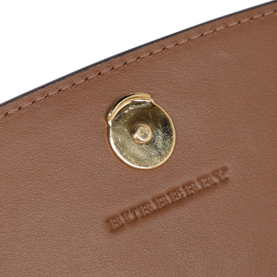 House Check Henley Leather Chain Wallet