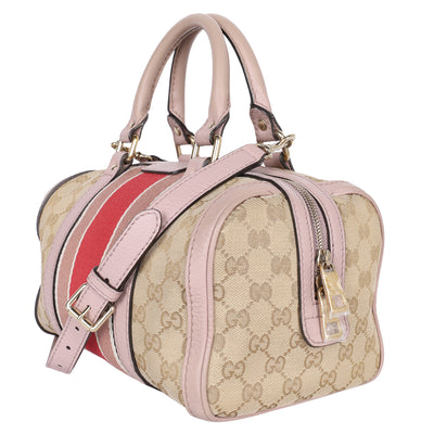 Monogram Selleria Vintage Web Boston Bag