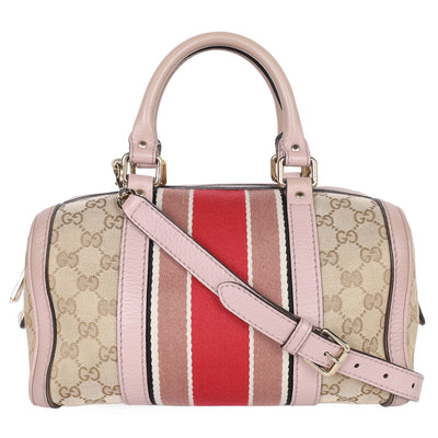 Monogram Selleria Vintage Web Boston Bag
