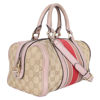 Monogram Selleria Vintage Web Boston Bag