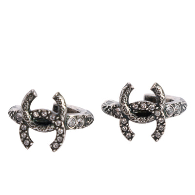 COCO Mark rhinestone earring Metal Ladies