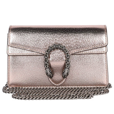 Metallic Calfskin Mini Dionysus Shoulder Bag