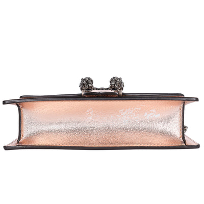 Metallic Calfskin Mini Dionysus Shoulder Bag