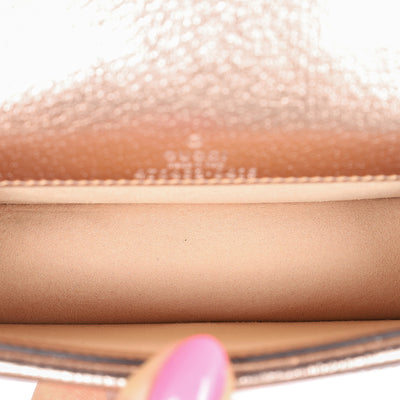 Metallic Calfskin Mini Dionysus Shoulder Bag