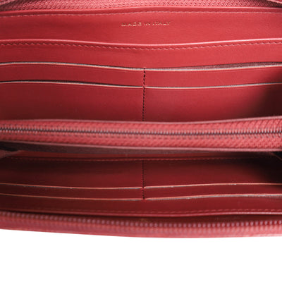 Timeless Zip Around Wallet Burgundy