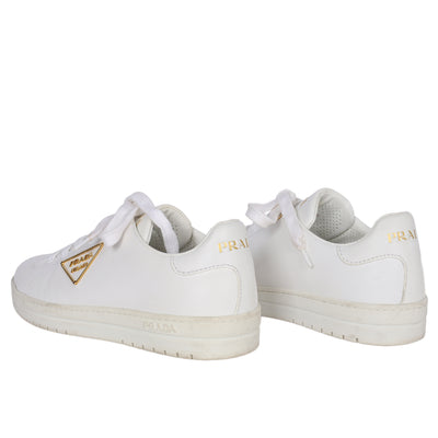 Downtown Bold Leather Low-Top Sneakers
