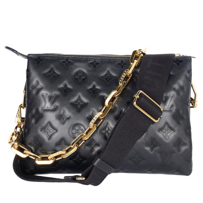 Coussin PM Lambskin Medium Black