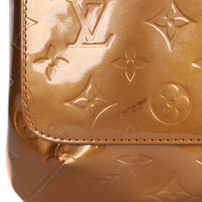 Louis Vuitton Bronze Monogram Vernis Thompson Street Bag