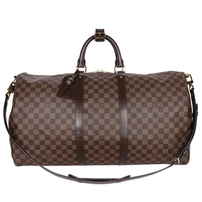 Damier Ebene Keepall Bandouliere 55