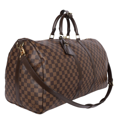 Damier Ebene Keepall Bandouliere 55