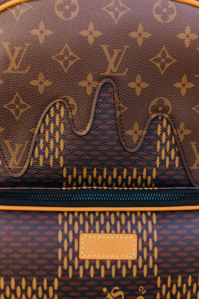 Patchwork Monogram Campus Wave Backpack