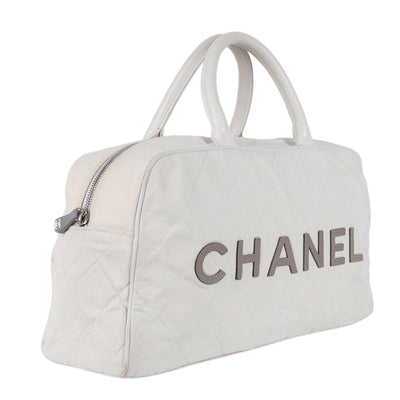 Sports Quilted Handbag White