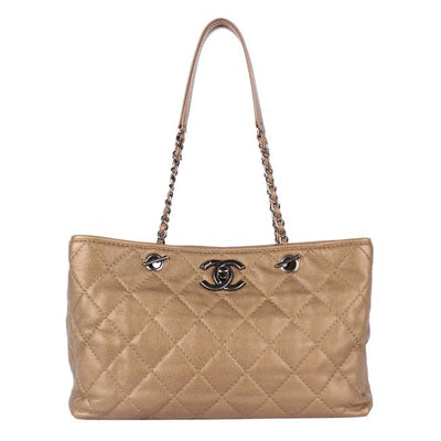 Caviar Quilted French Riviera Tote