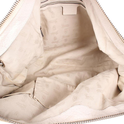 GG Bamboo Leather Satchel Bag