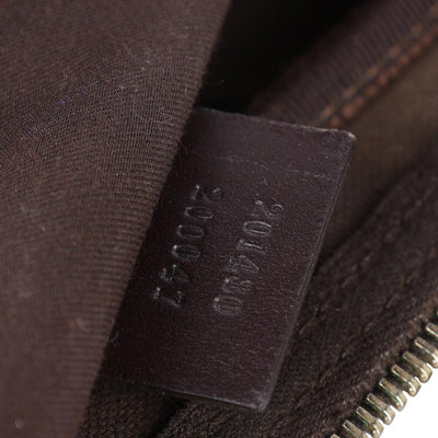 GG Canvas Monogram Briefcase Travel Bag