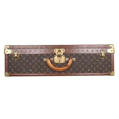 Monogram Alzer 75 Hard Case Trunk Weekend Travel Bag (Authentic Pre-Owned)