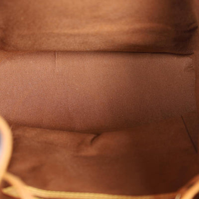 Monogram Canvas Montsouris Backpack MM Brown