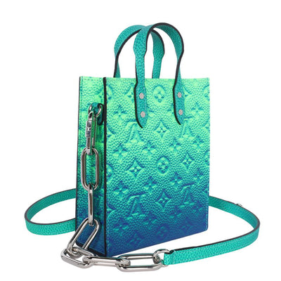 Sac Plat Taurillion Illusion Leather Virgil Abloh
