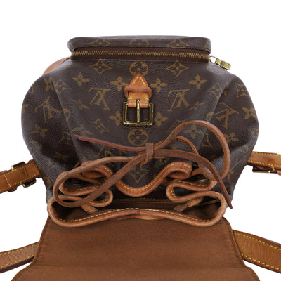 Montsouris Leather MM Backpack
